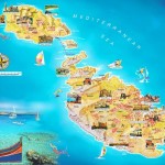 Málta térkép